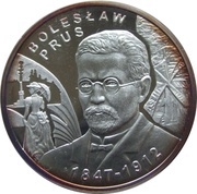 10 Zlotys 2012 Bolesław Prus, Poland, 2012 reverse image