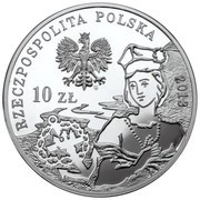 10 Zlotys 150th Anniversary of the January 1863 Uprising obverse image