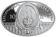 10 Zlotys Polish Theatre in Warsaw obverse image