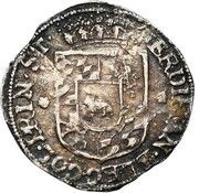½ SIlver Real - Ferdinand of Bavaria obverse image