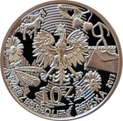 10 Zlotys Agnieszka Osiecka obverse image