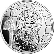 10 Zlotys Denarius of Boleslaw III the Wry-mouthed obverse image