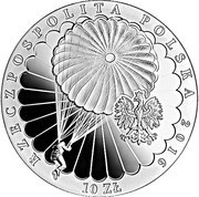 10 Zlotys Cichociemni obverse image