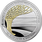 10 Zlotys Sławomir S. Skrzypek, Poland, 2016 reverse image