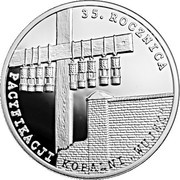 10 Zlotys The 35th anniversary of the pacification of the "Wujek" Coal Mine, Poland, 2016 reverse image