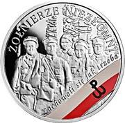 10 Zlotys Żołnierze Niezłomni reverse image