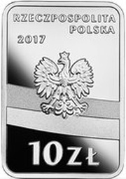 10 Zlotys Roman Dmowski obverse image