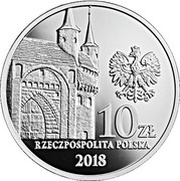 10 Zlotys 760th Anniversary of the Kraków Shooting Society – the Brotherhood of the Rooster obverse image