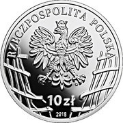 10 Zlotys Hieronim Dekutowski "Zapora" obverse image