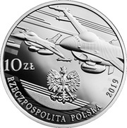 10 Zlotys 100th Anniversary of Polish Military Aviation obverse image