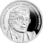 10 Zlotys 90th Anniversary of the Birth of Anna Walentynowicz, Poland, 2019 reverse image