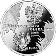 10 Zlotys Legislative Sejm of 1919-1922 obverse image
