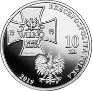 10 Zlotys Vilnius Offensive obverse image