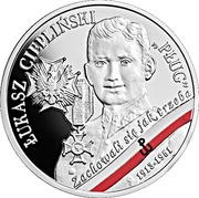 10 Zlotys Łukasz Ciepliński "Pług", Poland, 2019 reverse image