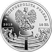10 Zlotys Roman Rybarski obverse image