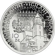 10 Zlotys 10th Anniversary of the Smolensk Tragedy obverse image