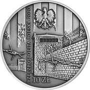 10 Zlotys To Victims of the KL Warschau Concentration Camp obverse image