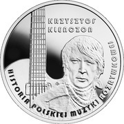 10 Zlotys Krzysztof Klenczon, Poland, 2020 reverse image