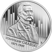 10 Zlotys Stanisław Grabski, Poland, 2020 reverse image
