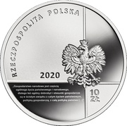 10 Zlotys Stanisław Głąbiński obverse image
