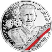 10 Zlotys Kazimierz Kamieński “Huzar”, Poland, 2021 reverse image