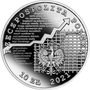 10 Zlotys Adam Krzyżanowski obverse image