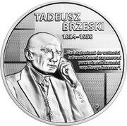 10 Zlotys Tadeusz Brzeski, Poland, 2021 reverse image