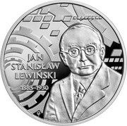 10 Zlotys Stanisław Lewiński, Poland, 2022 reverse image