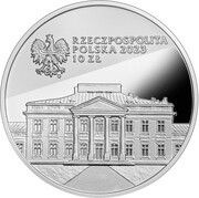 10 Zlotys Stanisław Wojciechowski, Poland, 2023 reverse image