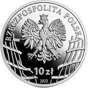 10 Zlotys Józef Kuraś “Ogień” obverse image