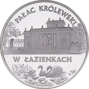 20 Zlotys Pałac Królewski w Łazienkach, Poland, 1995 reverse image
