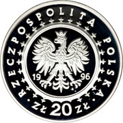 20 Zlotys Zamek w Lidzbarku Warmińskim obverse image