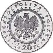 20 Zlotys Zamek w Kórniku obverse image