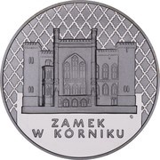 20 Zlotys Zamek w Kórniku, Poland, 1998 reverse image