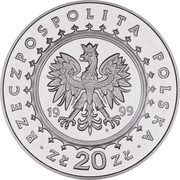20 Zlotys Pałac Potockich w Radzyniu Podlaskim obverse image