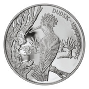 20 Zlotys Dudek (Upupa epops), Poland, 2000 reverse image