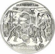20 Zlotys Kopalnia Soli w Wieliczce, Poland, 2001 reverse image