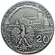 20 Zlotys Zamek w Malborku obverse image