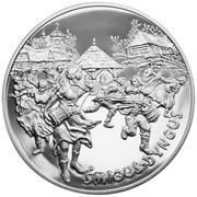 20 Zlotys Śmigus-dyngus, Poland, 2003 reverse image