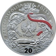 20 Zlotys Dożynki obverse image