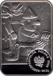 20 Zlotys Tadeusz Makowski obverse image