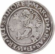 ¼ Daalder "Batzelaar" - Margaretha van Brederode obverse image