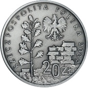20 Zlotys Ghetto of Lodz obverse image