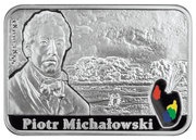20 Zlotys Piotr Michałowski, Poland, 2012 reverse image
