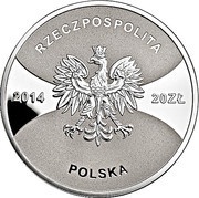 20 Zlotys Patriots 1944 Citizens 2014 obverse image