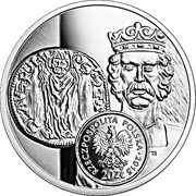 20 Zlotys Florin of Władysław I the Elbow-high obverse image