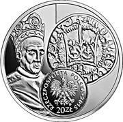 20 Zlotys Half-grosz of Ladislaus Jagiello obverse image