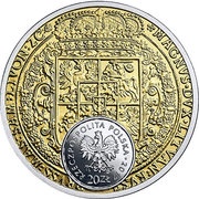 20 Zlotys 100 Ducats of Sigismund Vasa obverse image