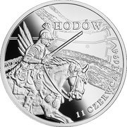 20 Zlotys Hodów, Poland, 2018 reverse image