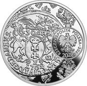 20 Zlotys The Gdansk Zloty of Augustus III obverse image